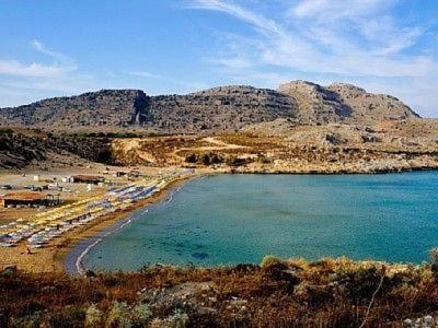 Next To Haraki Beach , Taverns Bars & 10 To Lindos Exterior photo